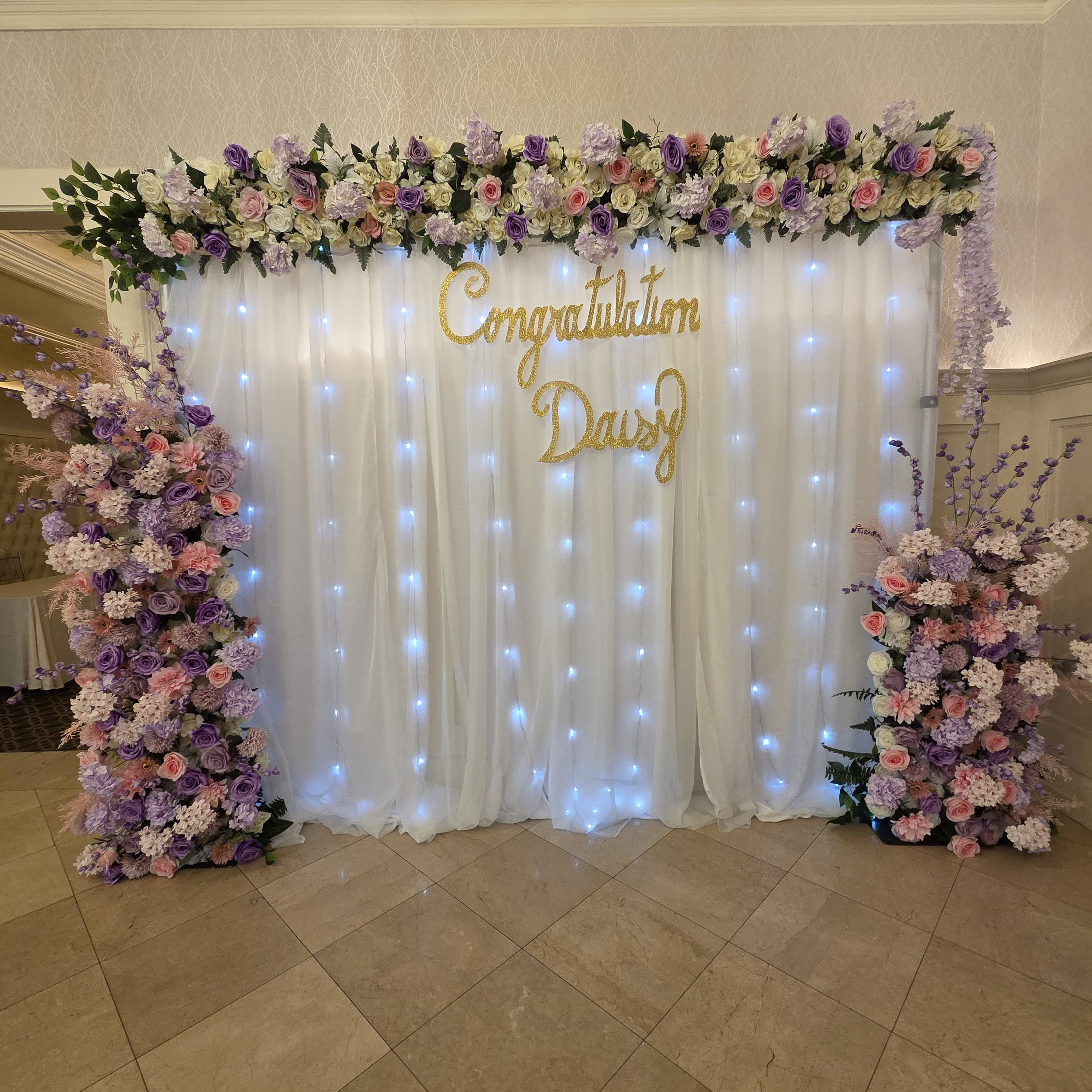 Decoracion especial Milenios Flowers