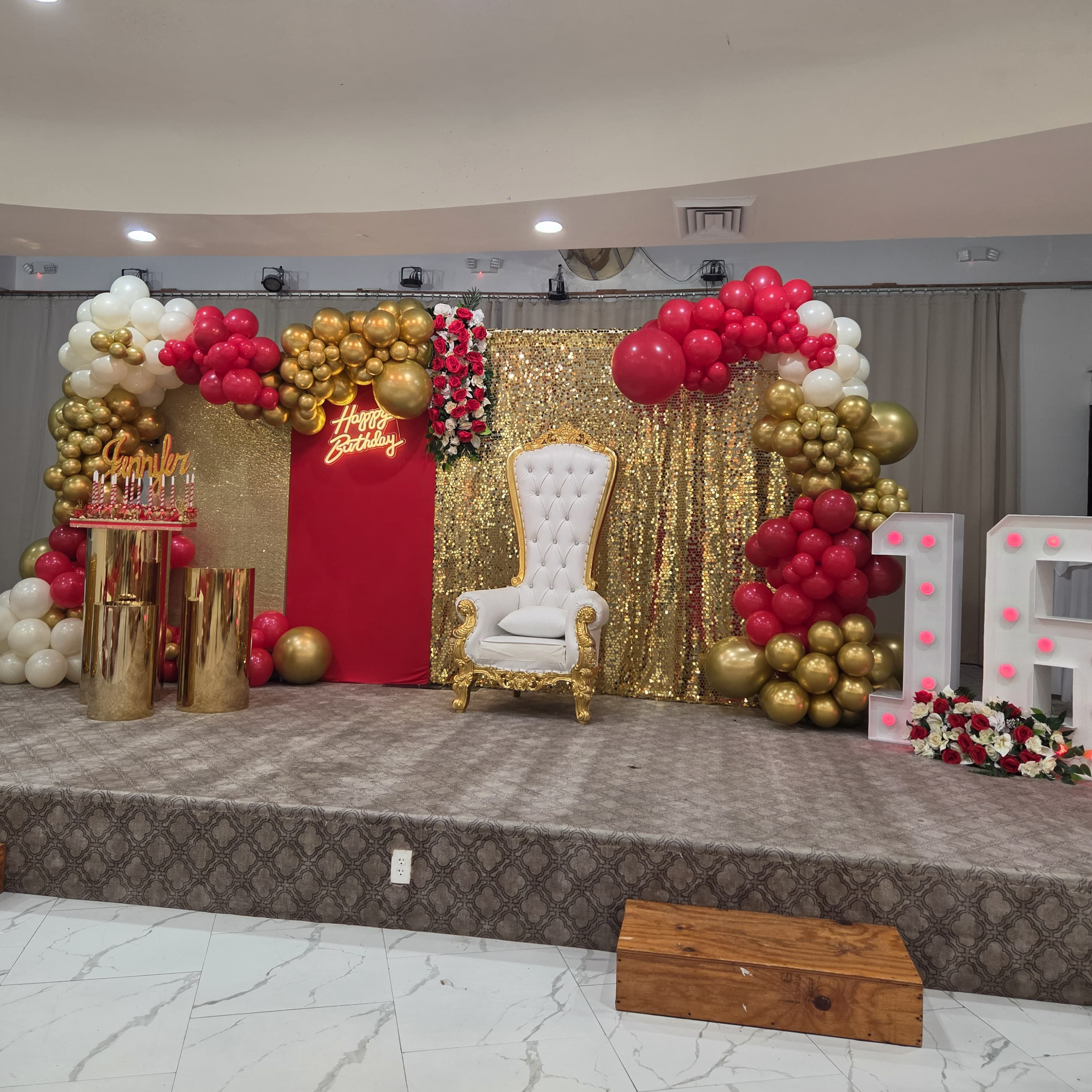 Decoracion especial Milenios Flowers